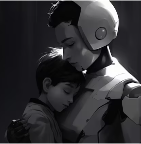 Generating synthetic data with differentially private LLM inference