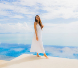 Simulating large systems with Regression Language Models